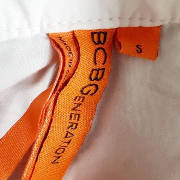 BCBGeneration Womens Full Zip White Jacket - Picture 4 of 4